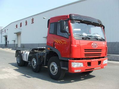 Jiefang Automobile CA4252P21K2T3AE Flat headed diesel semi-trailer tractor