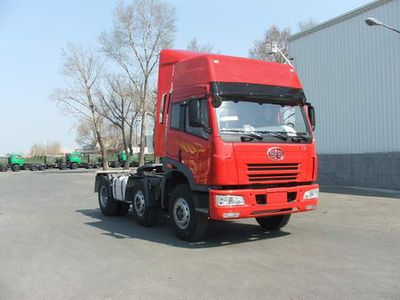 Jiefang Automobile CA4252P21K2T3AE Flat headed diesel semi-trailer tractor