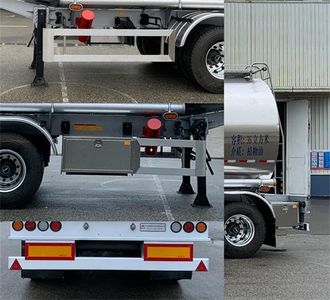 Huanghai  DD9400GPG Ordinary liquid transport semi-trailer