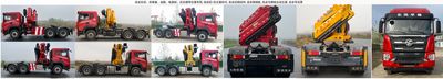 Huashen  DFD4257JQQL6D Vehicle mounted lifting and towing transport vehicle