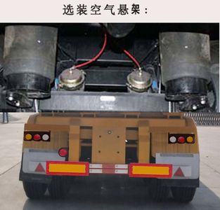 Hongshengda brand automobiles YCY9400ZZXP Flat dump semi-trailer