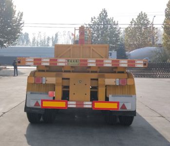 Hongshengda brand automobiles YCY9400ZZXP Flat dump semi-trailer