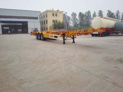 Liangyun brand automobile SLY9381TJZ Container transport semi-trailer