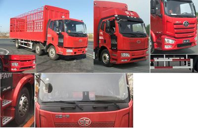 Jiefang Automobile CA5250CCYP62K1L5T3A1E5 Grate type transport vehicle