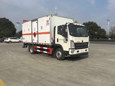 Hua Wei Chi Le  SGZ5120XRYZZ6 Flammable liquid box transport vehicle