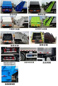 Cheng Li  CL5251ZYS6HQ Compressed garbage truck