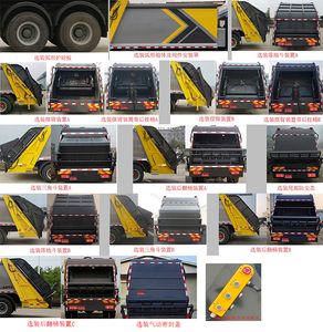 Kaili Feng  KLF5251ZYSE6 Compressed garbage truck