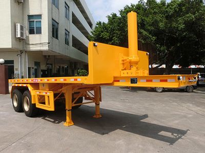 Mingwei  NHG9340ZPB Flat dump semi-trailer