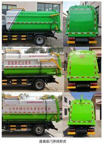 Zhongtian  ZTP5076ZZZ Hydraulic Lifter Garbage truck 