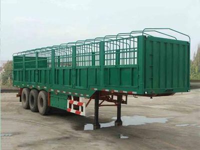 Zhongshang Automobile ZZS9380CLX Warehouse grille semi-trailer