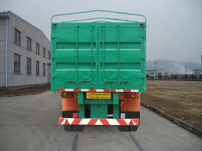 Zhongshang Automobile ZZS9380CLX Warehouse grille semi-trailer