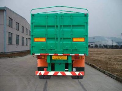 Zhongshang Automobile ZZS9380CLX Warehouse grille semi-trailer