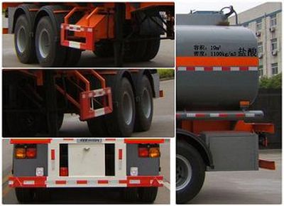 Peixin  XH9300GFW Tank transport semi-trailer for corrosive substances