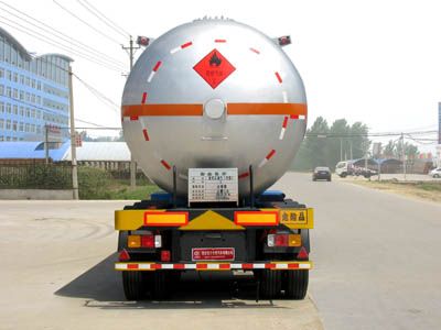 Cheng Liwei  CLW9390GYQ Semi trailer for liquefied gas transportation