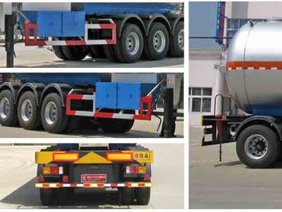 Cheng Liwei  CLW9390GYQ Semi trailer for liquefied gas transportation