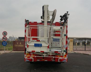 Jinsheng Shield Automobile JDX5170JXFDG25M5 Climbing platform fire truck