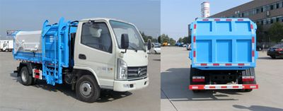 Zhongqi Liwei brand automobiles HLW5041ZZZ5KM Hydraulic Lifter Garbage truck 