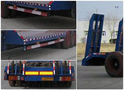 Aotong  LAT9405TDP Low flatbed semi-trailer