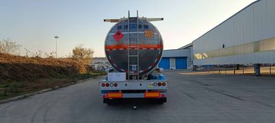 Shaanxi Automobile SHN9400GRYP427 Aluminum alloy flammable liquid tank transport semi-trailer