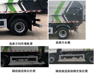 Yutong  YTZ5180ZLJ20D6 garbage dump truck 