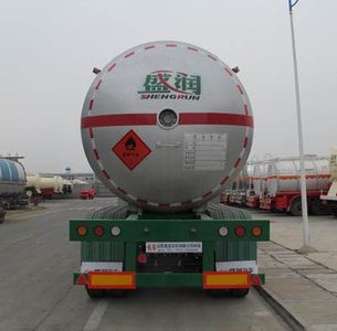 Shengrun  SKW9407GYQ Semi trailer for liquefied gas transportation