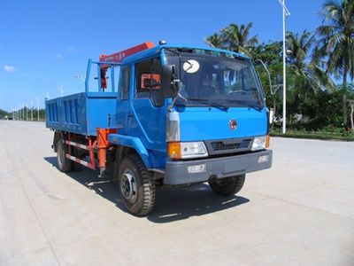 Jianghuan brand automobiles GXQ5110ZJSQ Truck mounted lifting and unloading truck