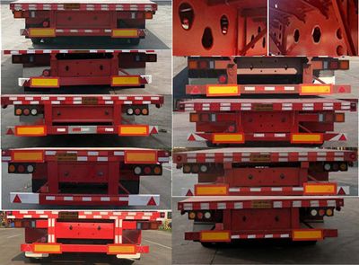 Yixiangtong  QAT9401TDP Low flatbed semi-trailer