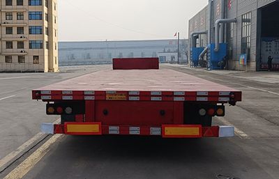 Yixiangtong  QAT9401TDP Low flatbed semi-trailer