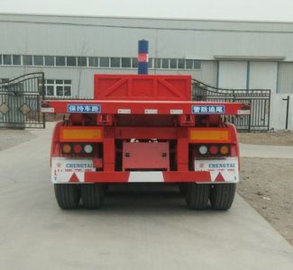 Chengtai Automobile XCT9401ZZXP Flat dump semi-trailer