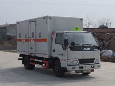 Jiangte brand automobiles JDF5040XDGJ5 Toxic and infectious goods box transport vehicle