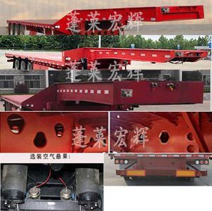 Hongjuhui  PLH9400TDP Low flatbed semi-trailer