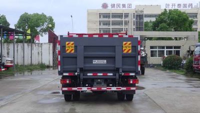 Huatong brand automobiles HCQ5047CTYZZ5 Barrel garbage transport vehicle