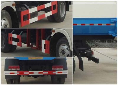 Huatong brand automobiles HCQ5081ZZZDFA Hydraulic Lifter Garbage truck 