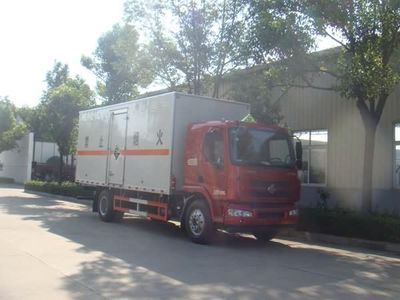 Jiangte brand automobilesJDF5160XFWLZ5Corrosive goods box transport vehicle