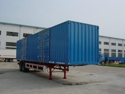 Yinbao  SYB9280XXY Box transport semi-trailer