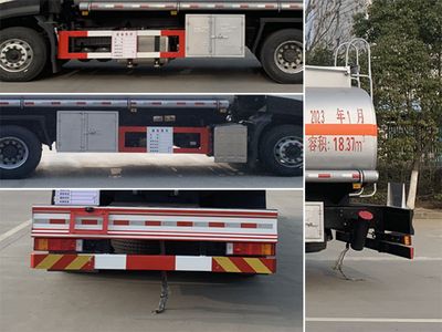 Chufei  CLQ5260GRY6D Flammable liquid tank transport vehicle