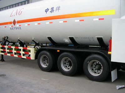 CIMC NTV9401GDY Low temperature liquid transport semi-trailer