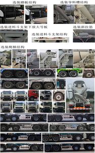 Wuyi  FJG5313GJBZZW Concrete mixing transport vehicle