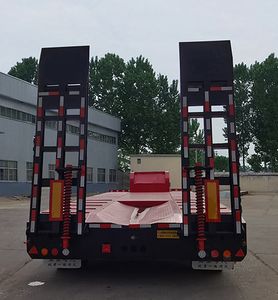 New Hongdong brand automobiles LHD9350TDP Low flatbed semi-trailer