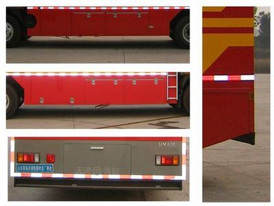 Tianhe  LLX5143TXFHY25L Support fire truck