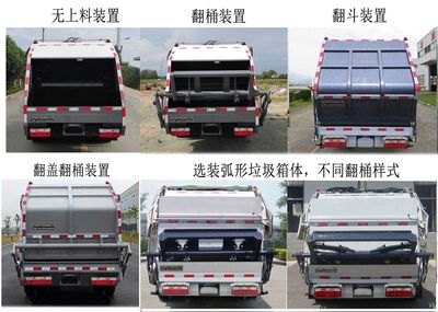 Wanyu  WZG5070ZYSCY6 Compressed garbage truck