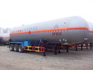 Hongtu  HT9409GYQ Semi trailer for liquefied gas transportation