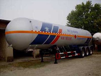 Hongtu  HT9409GYQ Semi trailer for liquefied gas transportation