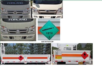 Hongxingda  SJR5043TQP6 Gas cylinder transport vehicle