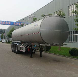 Minghang  ZPS9402GSY Aluminum alloy edible oil transportation semi-trailer