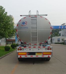 Minghang  ZPS9402GSY Aluminum alloy edible oil transportation semi-trailer