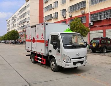 Cheng Liwei  CLW5040XRQSH6 Flammable gas box transport vehicle