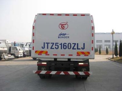 Unique  JTZ5160ZLJ Sealed self dumping garbage truck