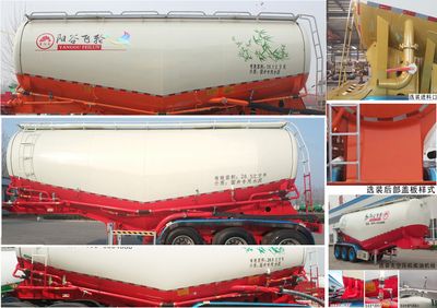 Jingyanggang  SFL9403GXH Lower ash semi-trailer