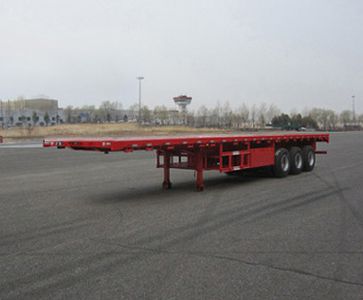 Guangke brand automobiles YGK9401P Flat semi-trailer